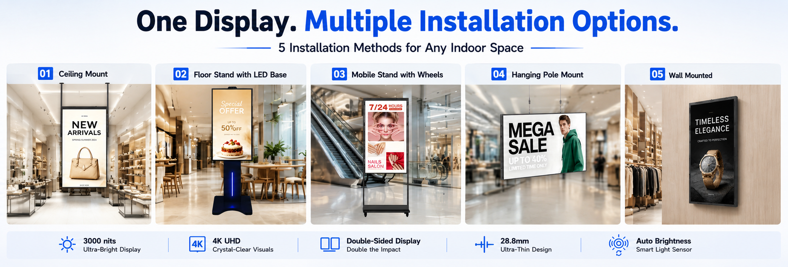 Floor Standing LCD Digital Signage