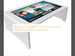 Restaurant Touch Screen Table for Food Ordering 32/42/55 Inch Android Multi-Touch