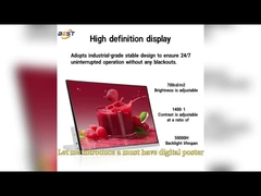 Commercial Digital Tabletop Menu Displays Table Advertising Poster Stand Desktop Hotel