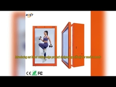 Interactive Holographic Display Cabinet with AI Naked Eye 3D Effect Cube Holocube Head Player
