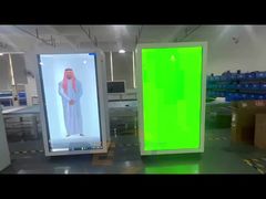 Holographic Transparent Cabinet Workshop Product Display