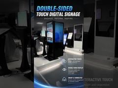 Double Sided Floor Standing Digital Signage Display