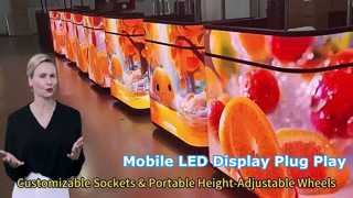 P1.8 GOB LED Display Mobile Plug Play