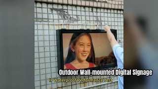 Outdoor Wall-mounted Digital Signage