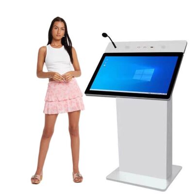 quality  27 Inch Multimedia Podium with Intel i5 6th Gen and 350 Cd/m² Brightness for Smart Classrooms factory