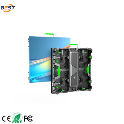 quality  High Density P2.6/P2.9 LED Rental Display Cabinet Custom Screen Panel for Exhibitions factory