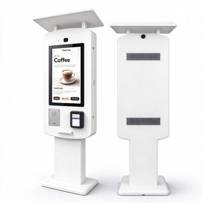 Quality  43 Inch IP65 Outdoor Self Ordering Kiosk Floor Standing 2500 Nits Touch Screen Terminal for Drive Thru Restaurant factory