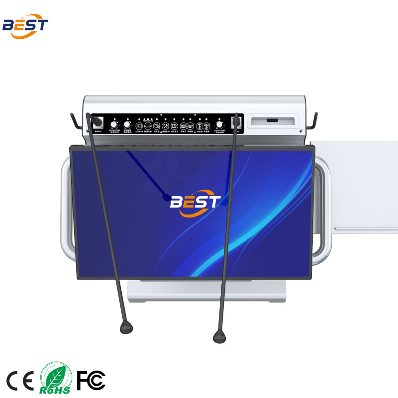 Electric Digital Podium with 150mm Lift & Smart Screen