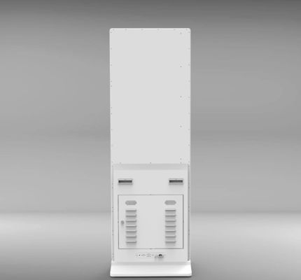 43 55 inch Indoor Free Standing capacity touch screen kiosk digital signage and displays with face recognition camera