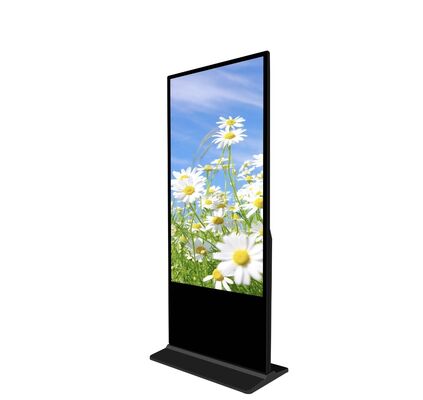 55 Inch Indoor LCD Digital Signage with Android OS and 350 Cd/m² Brightness for High Visibility
