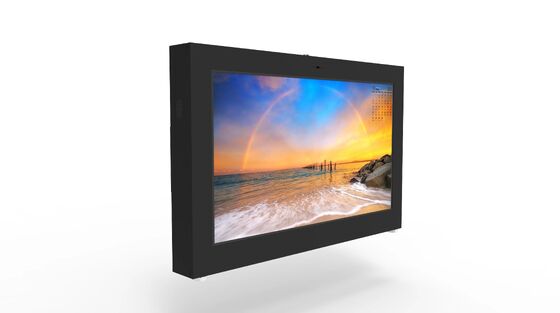 55/65 Inch IP65 Waterproof Outdoor LCD Digital Signage with 2500 Cd/m² Brightness Touch LCD Display