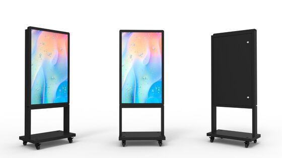 55/65 Inch IP65 Waterproof Outdoor LCD Digital Signage with 2500 Cd/m² Brightness Touch LCD Display