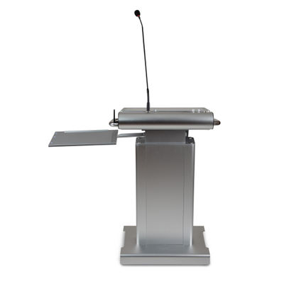 wireless Multimedia Podium With Microphone And Speaker 32" Front Screen
