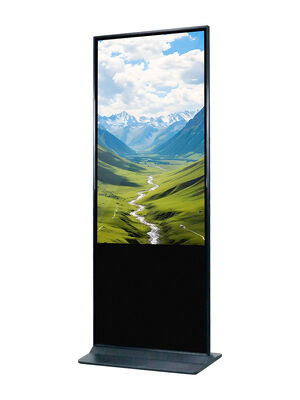 Vertical Advertising Machine with 350 Cd/m² Brightness Quad-core Cortex-A17 CPU and 178° Viewing Angle Digital Signage Display