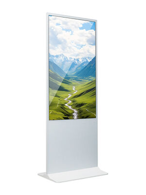 Vertical Advertising Machine with 350 Cd/m² Brightness Quad-core Cortex-A17 CPU and 178° Viewing Angle Digital Signage Display