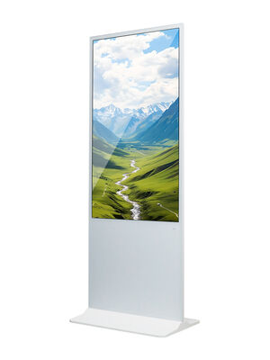 55 Inch Indoor LCD Digital Signage with 350 Cd/m² Brightness and Android OS for Advertising Display Screen