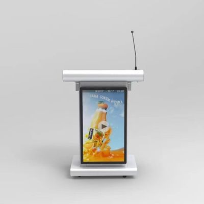 Multimedia Modern Church Podiums Digital Podium Lectern For Conference Classroom