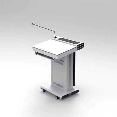 Smart Multimedia Podium with Intel i5 6th Gen, 350 Cd/m² Brightness, and 178°/178° Viewing Angle for Educational Equipment
