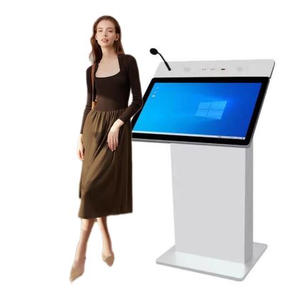 E-Learning Smart Lectern with Intel i5 6th CPU, 27 inch Display and 350 Cd/m² Brightness for Smart Teaching