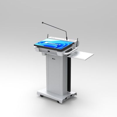 Multi Language Multimedia Podium Lectern Foldable Smart Lectern