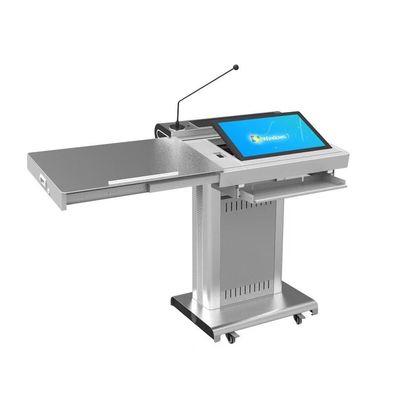 Smart Multi Media Podium , Computer Lectern Educational Equipment