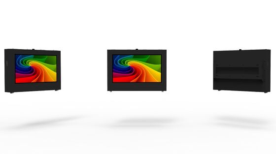 Wall Mounted Outdoor Digital Advertising Screen with 2500Cd/m² Brightness, 178°/178° Viewing Angle and 2 Years Warranty