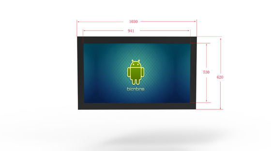 Smart Wall Mounted Digital Display Vertical Advertising Digital Signage Touch Screen
