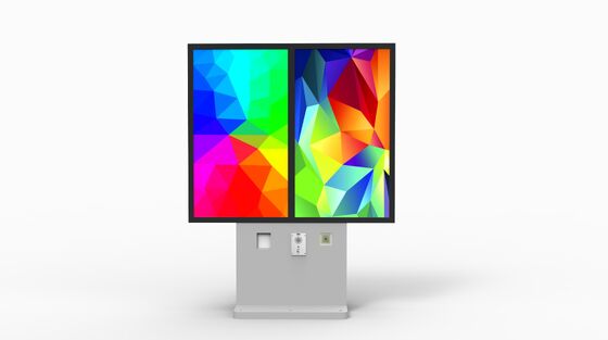 55 Inch Interactive Digital Signage Kiosk with 2500Cd/m² Brightness and Quad-core Cortex-A17 Processor
