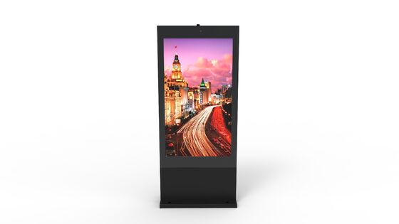4K Resolution Outdoor Digital Signage Display with 2500nits Brightness and IP65 Waterproof LCD Advertising Screen