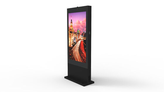4K Resolution Outdoor Digital Signage Display with 2500nits Brightness and IP65 Waterproof LCD Advertising Screen