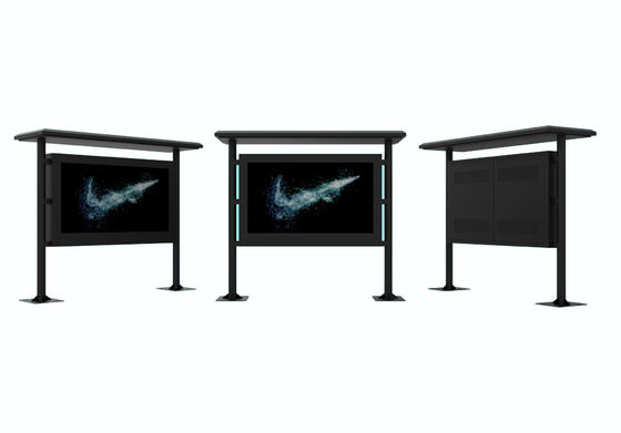 Outdoor LCD Signage Smart Touchscreen Digital Display Totem Media Player Digital Signages