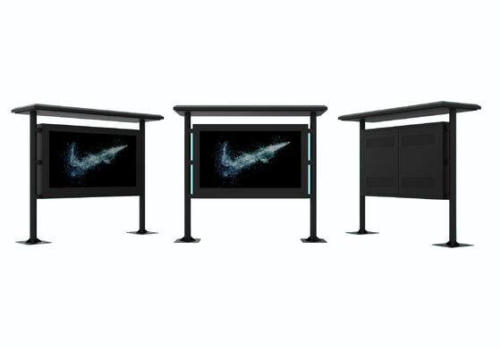 Outdoor LCD Signage with 2500nits Brightness Quad-core Cortex-A17 CPU and 178°/178° Viewing Angle Digital Signage Display