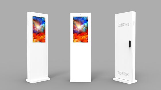 IP65 Waterproof Wall Mounted Digital Signage Display with 2500Cd/m² Brightness for Outdoor Advertising