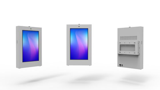 Outdoor LCD Signage Smart Touchscreen Digital Display Totem Media Player Digital Signages