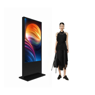 55 Inch Outdoor Digital Signage with 2500Cd/m² Brightness and Touch Screen for Advertising Kiosk