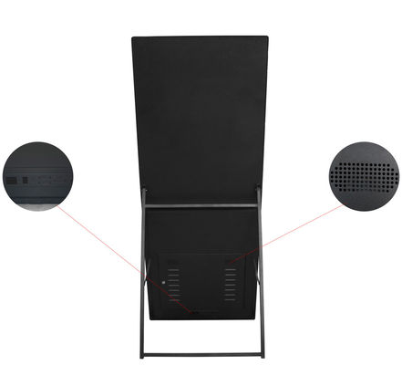 Indoor Digital Signage Display Interactive Floor Stand LCD Advertising Player
