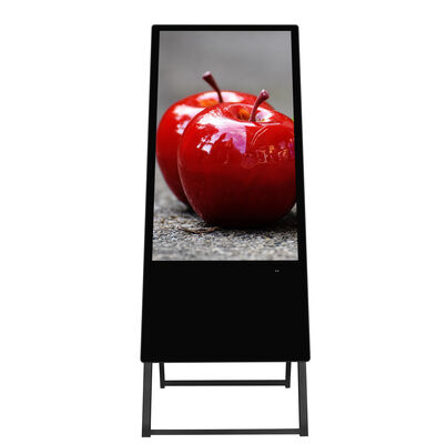 HD Multi Touch Screen Floor Standing Digital Signage Advertising Display with 350Cd/m2 Brightness for Retail Stores