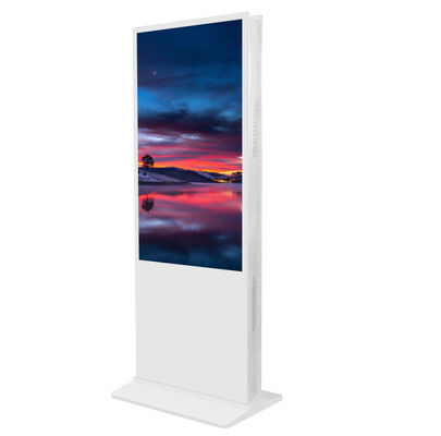 Double Screens Indoor Touch Android Advertising Display with 350nits Brightness and Quad-core Cortex-A17 CPU