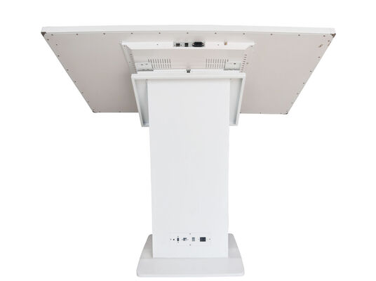 K Type Indoor Touch Screen Kiosk with 2K Resolution Quad-core Cortex-A17 CPU and 350 Cd/m² Brightness Digital Signage