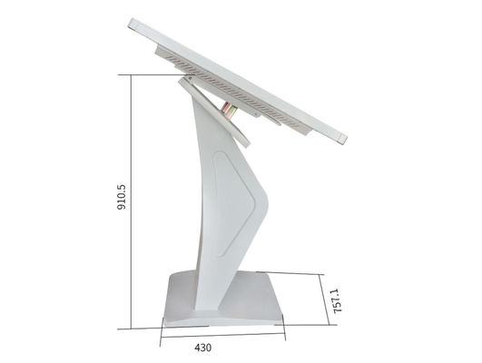 Vertical Digital Signage Display 2k Information 43 Inch Touch Screen Kiosk