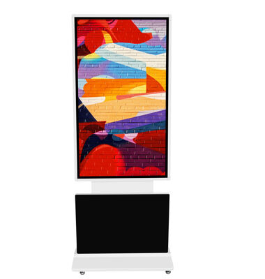 32 43 55 Inch Indoor LCD Advertising Display with 350 Cd/m² Brightness and Android OS Digital Signage Display