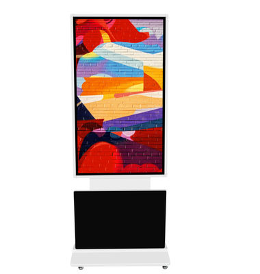 Rotate Function 4K Full Screen Vertical Advertising Digital Display Board For Indoor