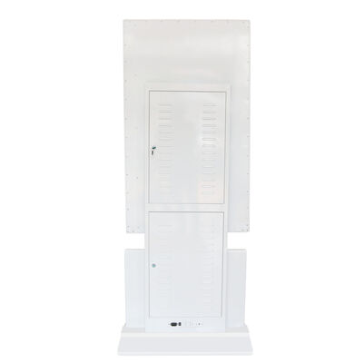 55 Inch Rotation Floor Standing Touch Screen Kiosk with Win 10 System and 350 Cd/m² Brightness