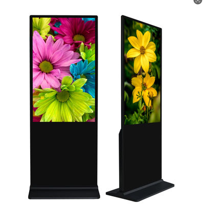 Touchscreen Digital Display Totem , Floor Standing Totem Digital Signage Kiosk