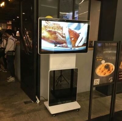 43 Inch Floor Standing LCD Digital Signage with 350 Cd/m² Brightness and Quad-core Cortex-A17 Processor