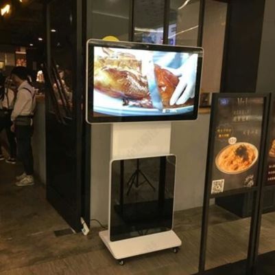 Indoor Touch Screen Kiosk 2k Information Display Media Advertising Player Vertical Lcd Digital Signage