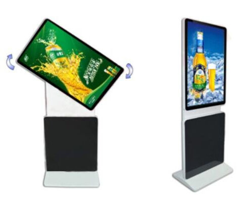 43 49 55 65 Inch Vertical 4K Video Player LCD Advertising Kiosk with Android OS Touch Screen Display