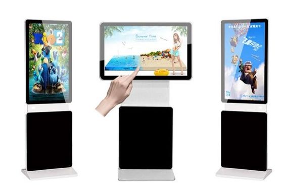 Indoor Touch Screen Kiosk 2k Information Display Media Advertising Player Vertical Lcd Digital Signage