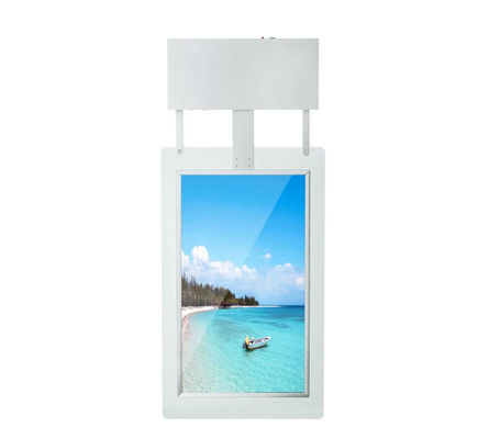 Wall Mounted Digital Signage Display , LCD Hanging Signage Display 55 Inch