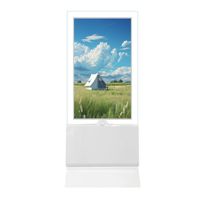 Floor Standing LCD Advertising Kiosk Remote Update Android Vertical Totem Digital Signage